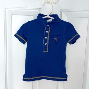 Diesel Blue Polo Top Size 18 Months